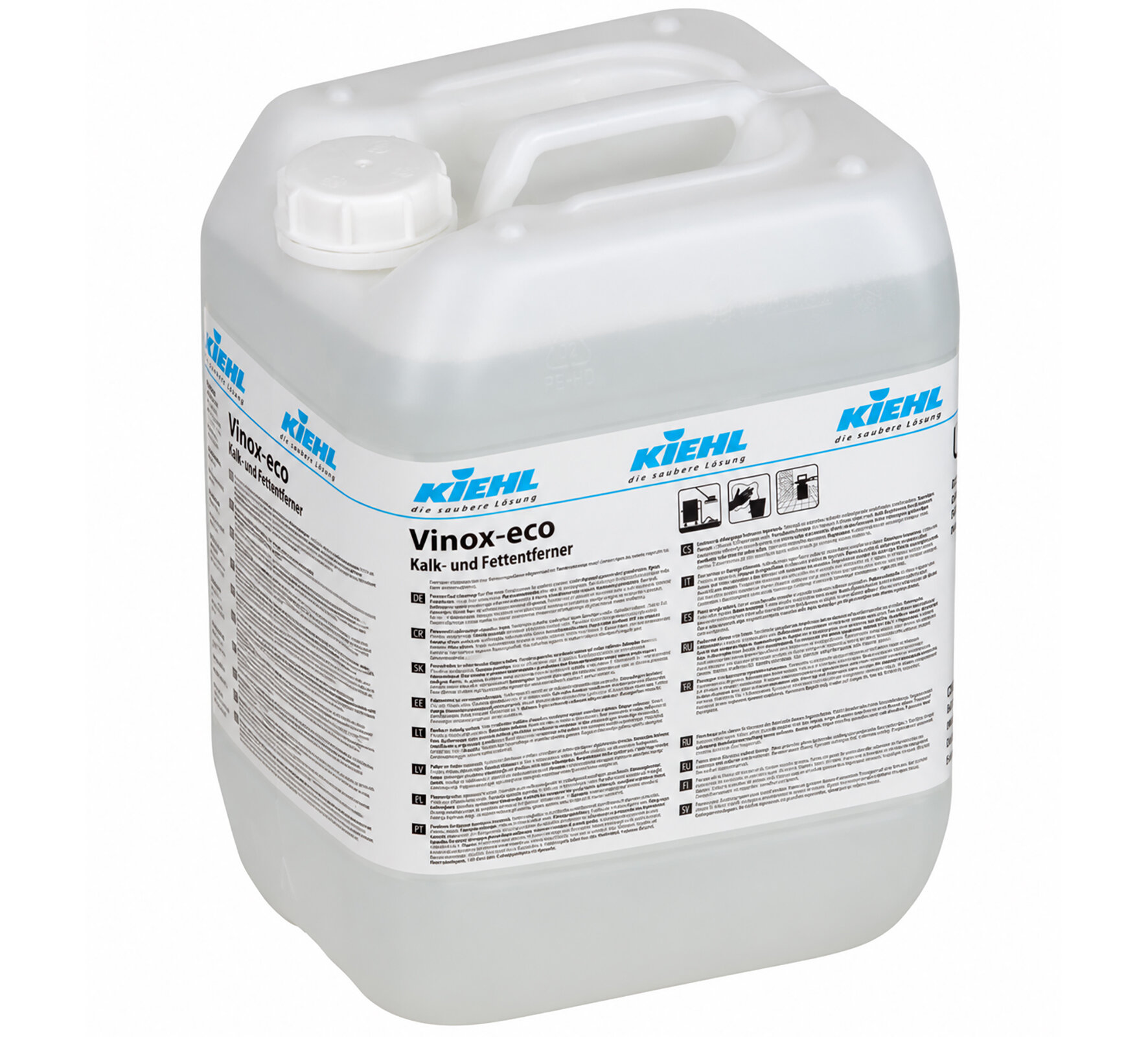 Nettoyant Vinox-eco concentré, pH<0.5, 1x10l