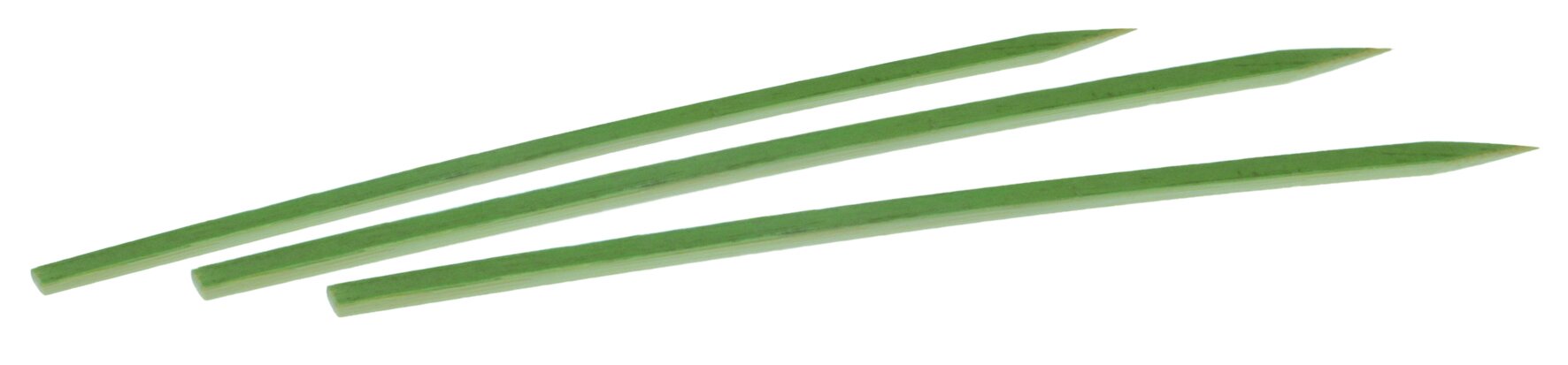 Brochettes en bambou plat 6x200mm