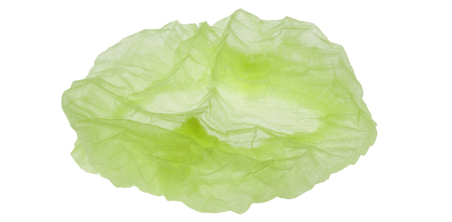 Bonnet non tissé plissé jaune