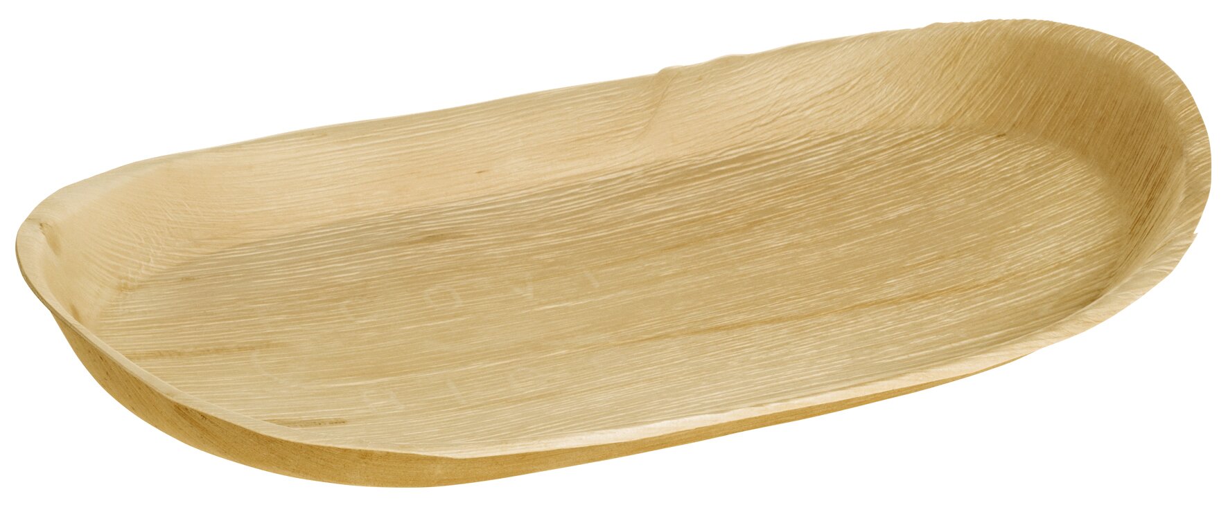 Plat feuille de palmier 480x240x40mm, oval