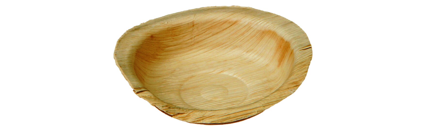 Coupelles à dip feuille de palmier Ø120x25mm