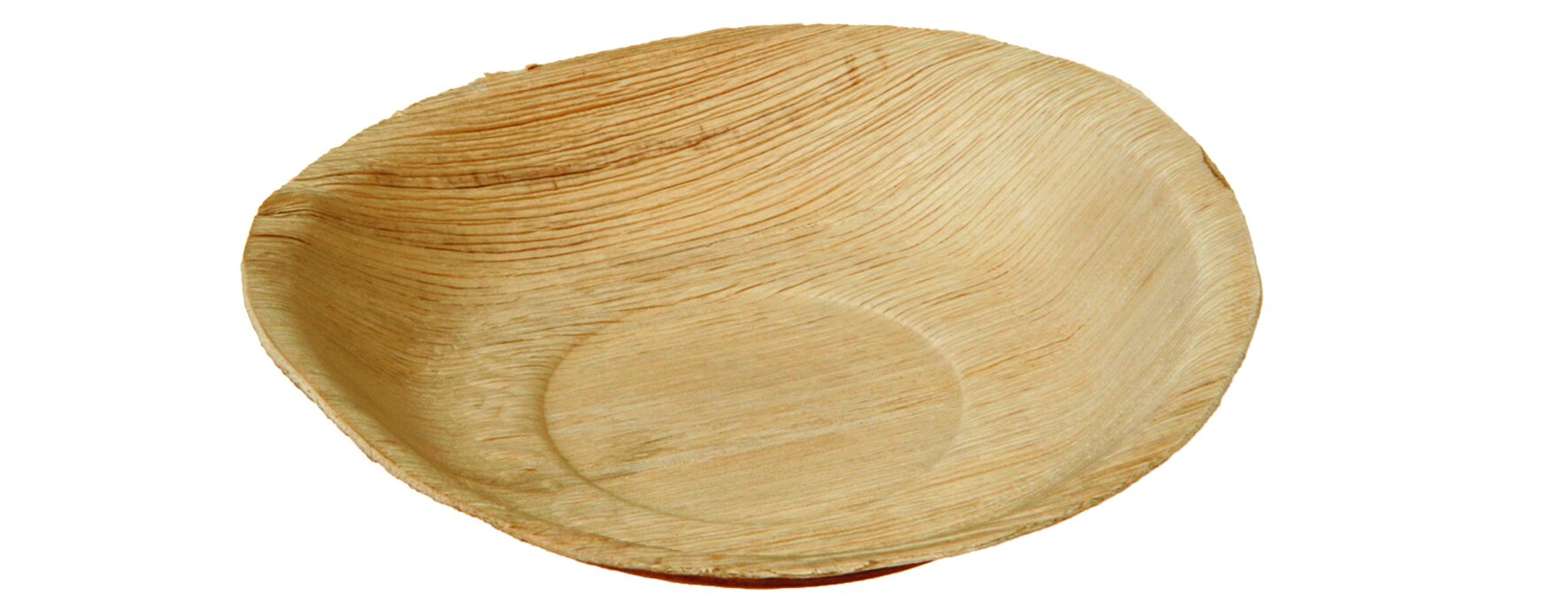 Assiette feuille de palmier Ø220mmx30mm