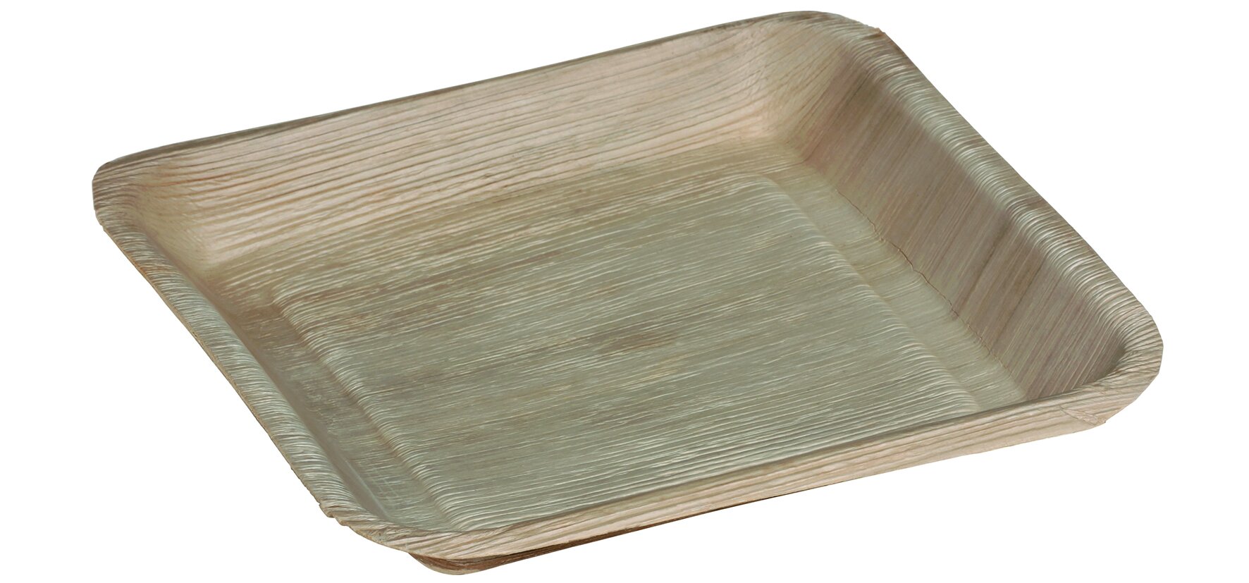 Assiette feuille de palmier 240x240x30mm