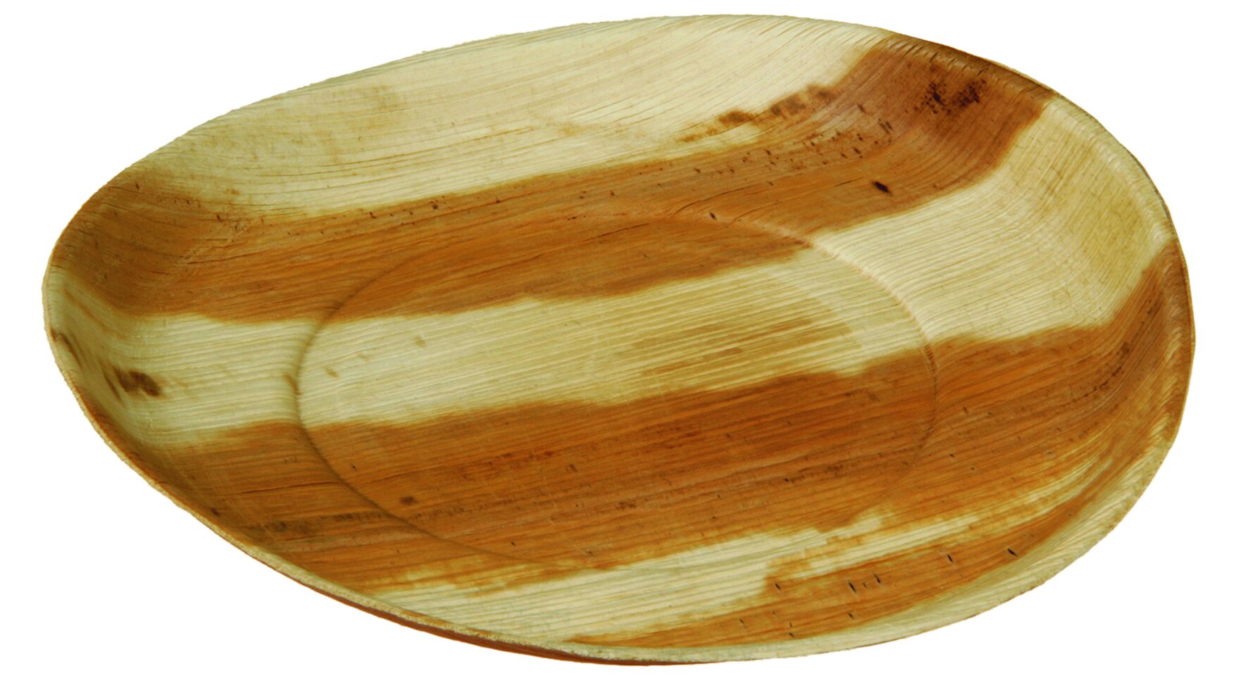 Assiette feuille de palmier Ø260x30mm