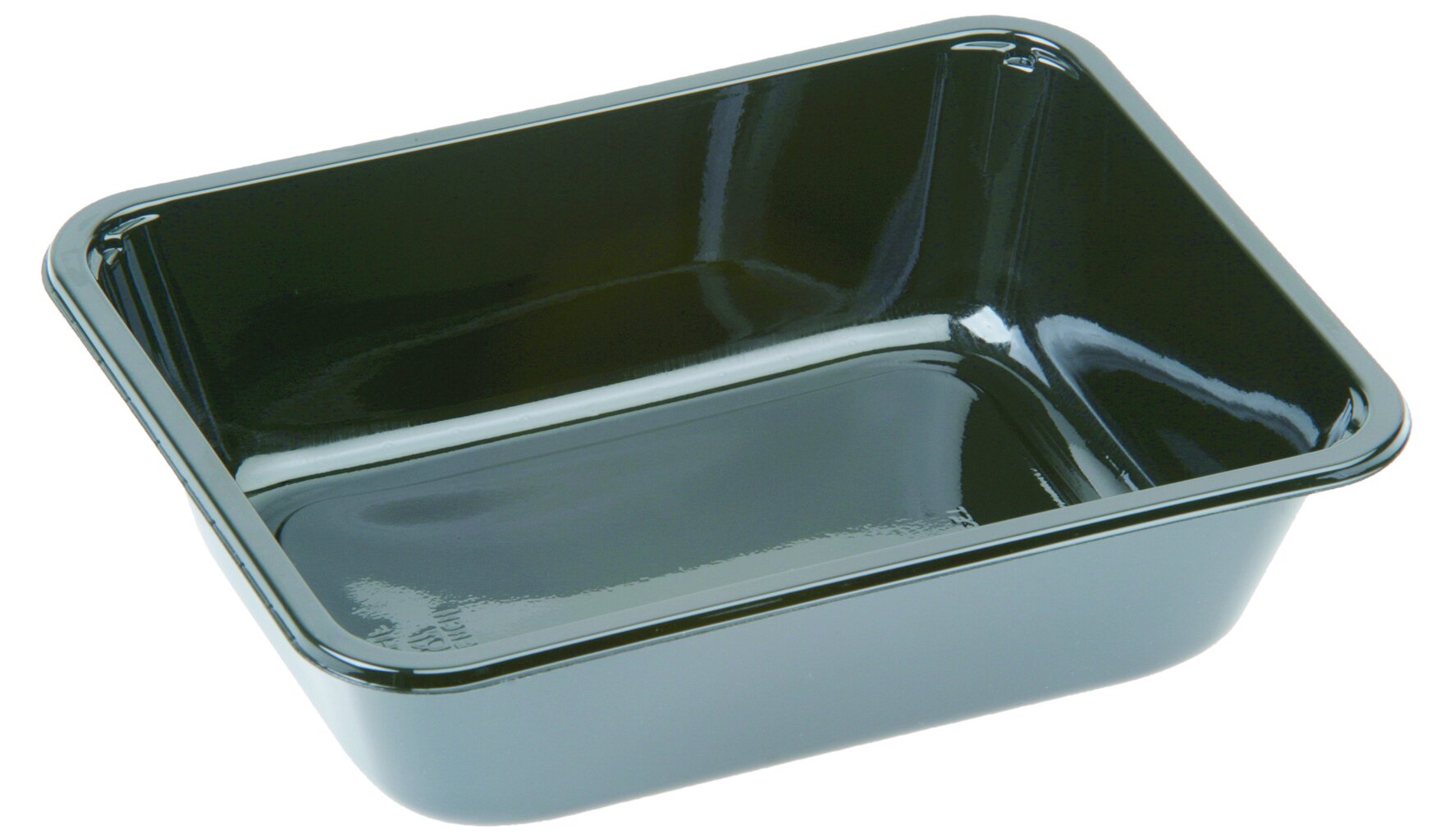 Barquette menu rCPET 1660ml noir 178x227x60mm, 2227-1F