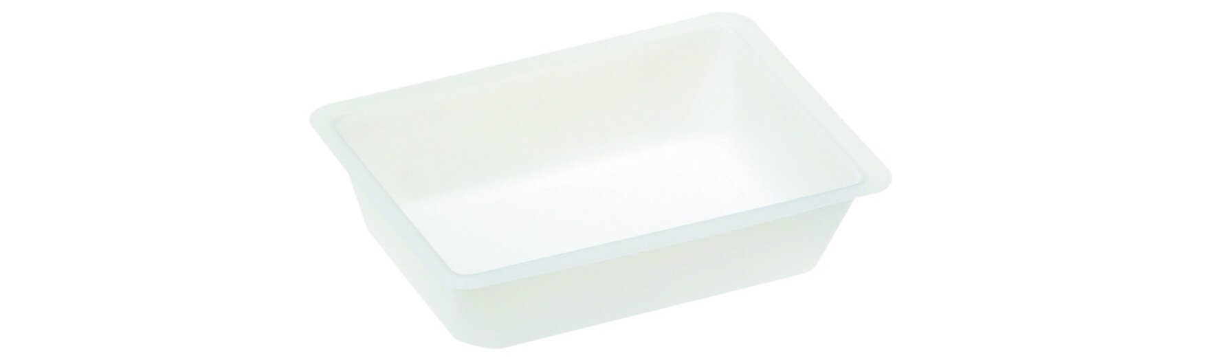 DYNO Barquette PE 350ml nature 106x145x35mm, no. 80505