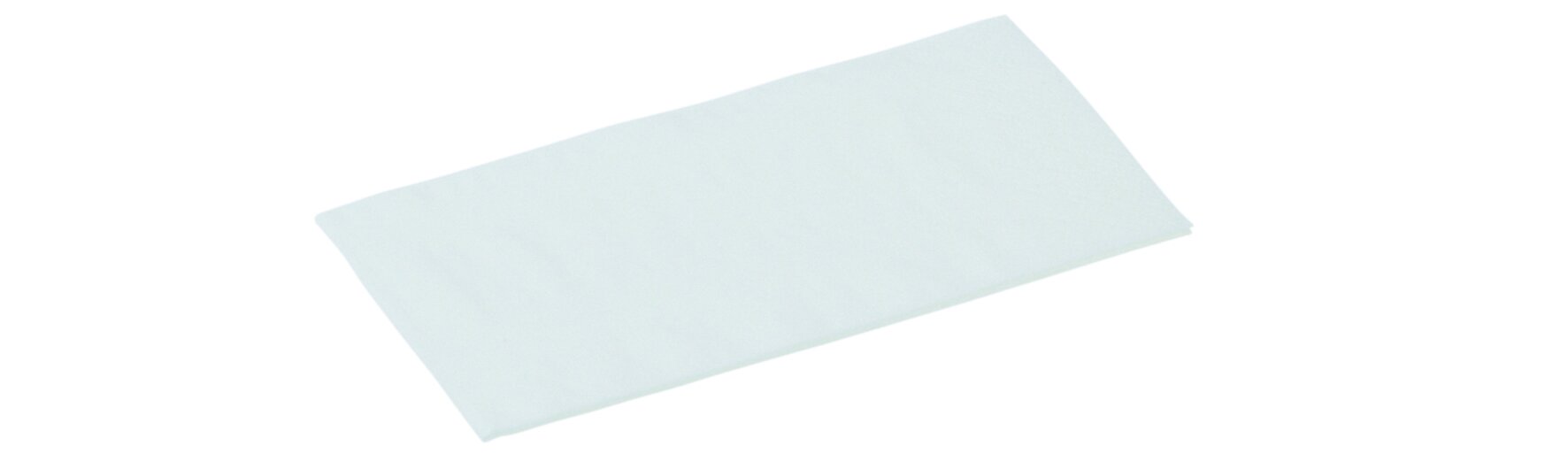 Serviettes cellulose blanche 33x33cm, 1/8 pli, 3 couches