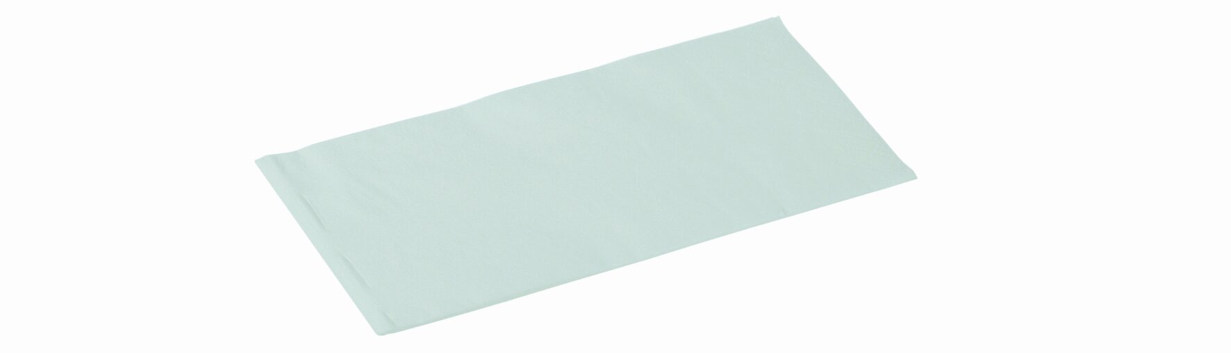 Serviettes cellulose blanche 40x40cm, 1/8 pli, 3 couches