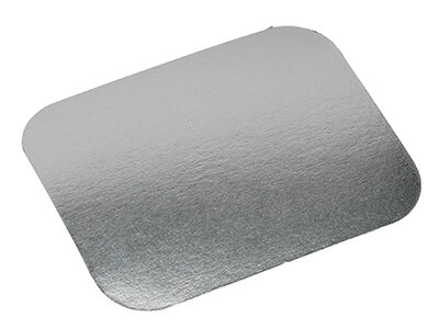 Couvercle en alu PE carton 132x252mm