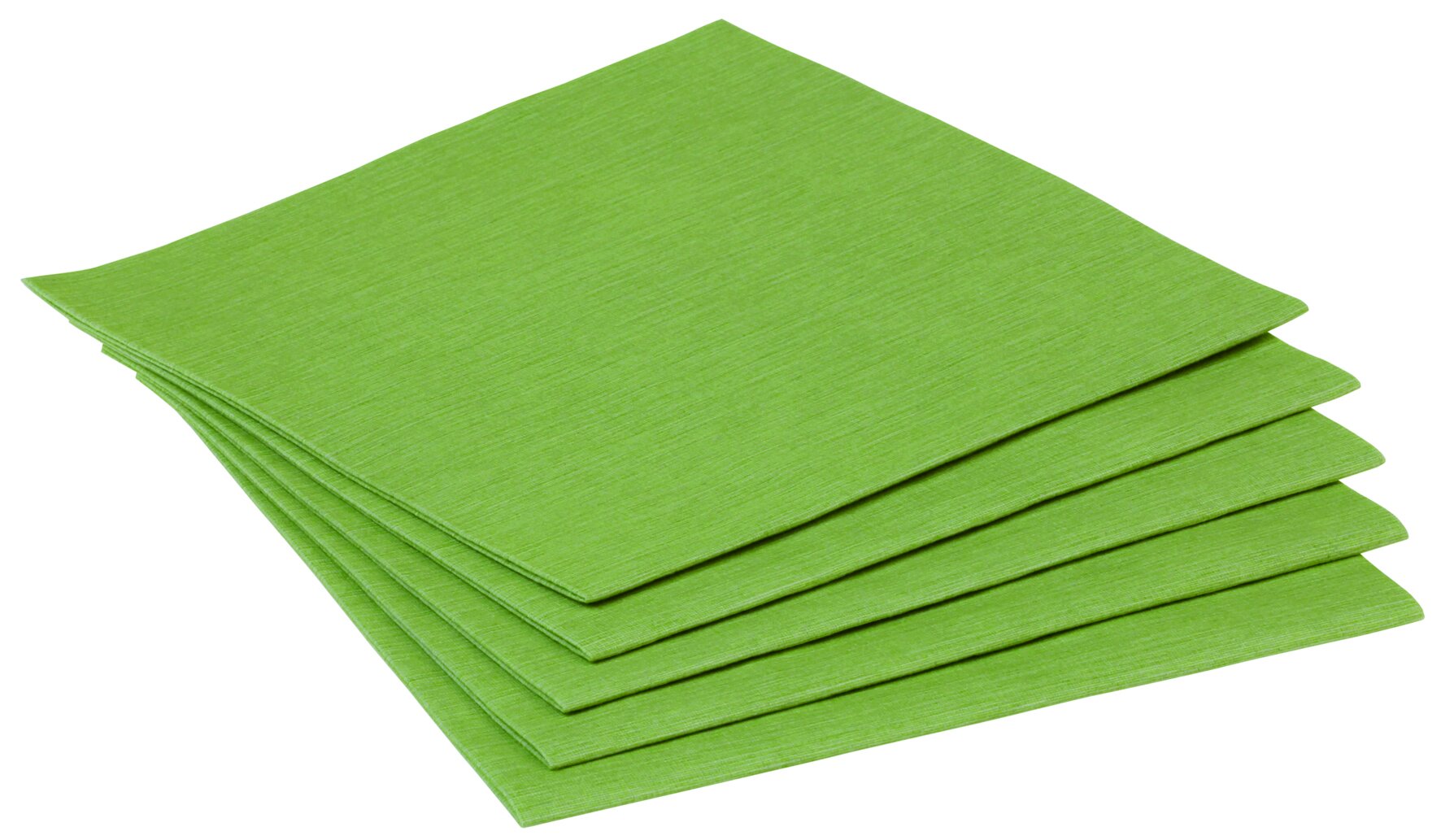 LINCOVER 40 x 40 cm, 1/4 pli fresh green uni