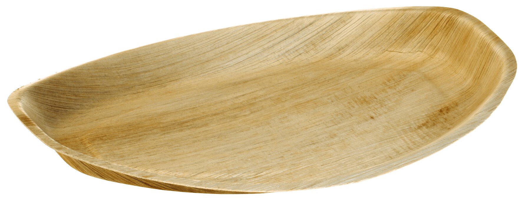 Plateau grand feuille de palmier 415x275x25mm