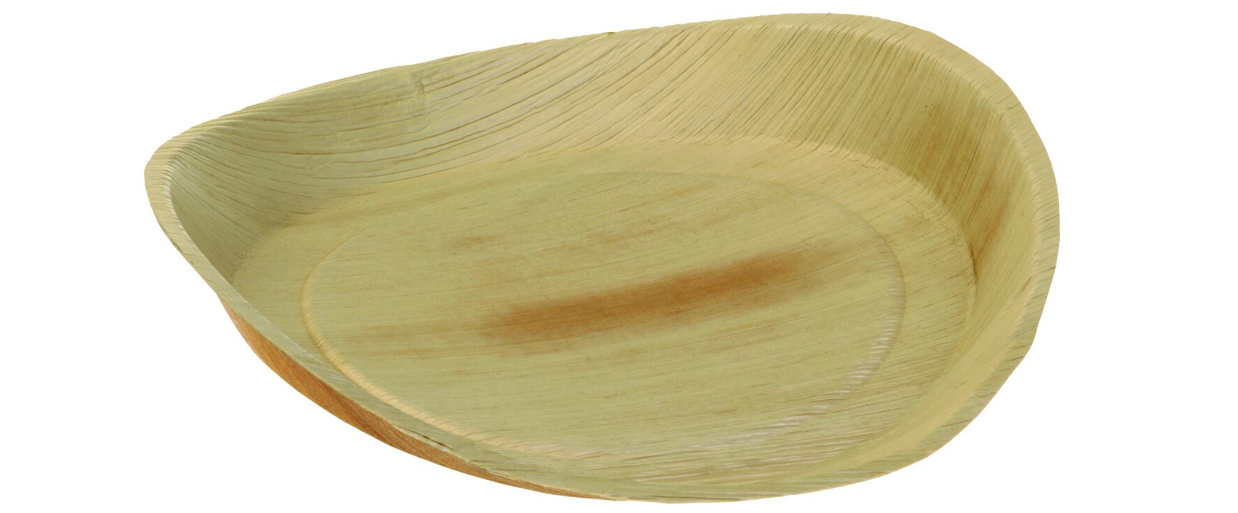Assiette feuille de palmier Ø300x30mm
