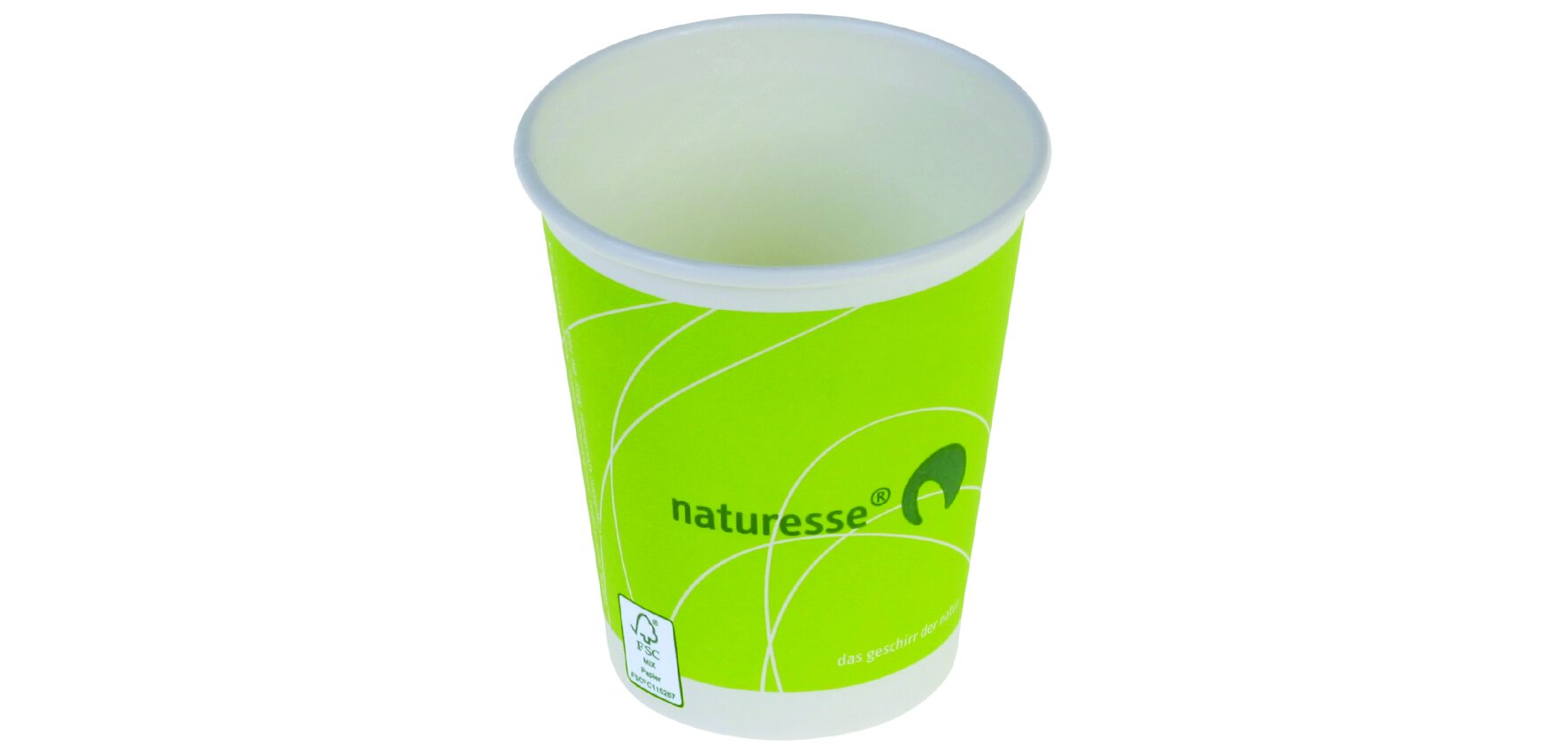 Gobelet en carton naturesse 1.8 dl imprimé