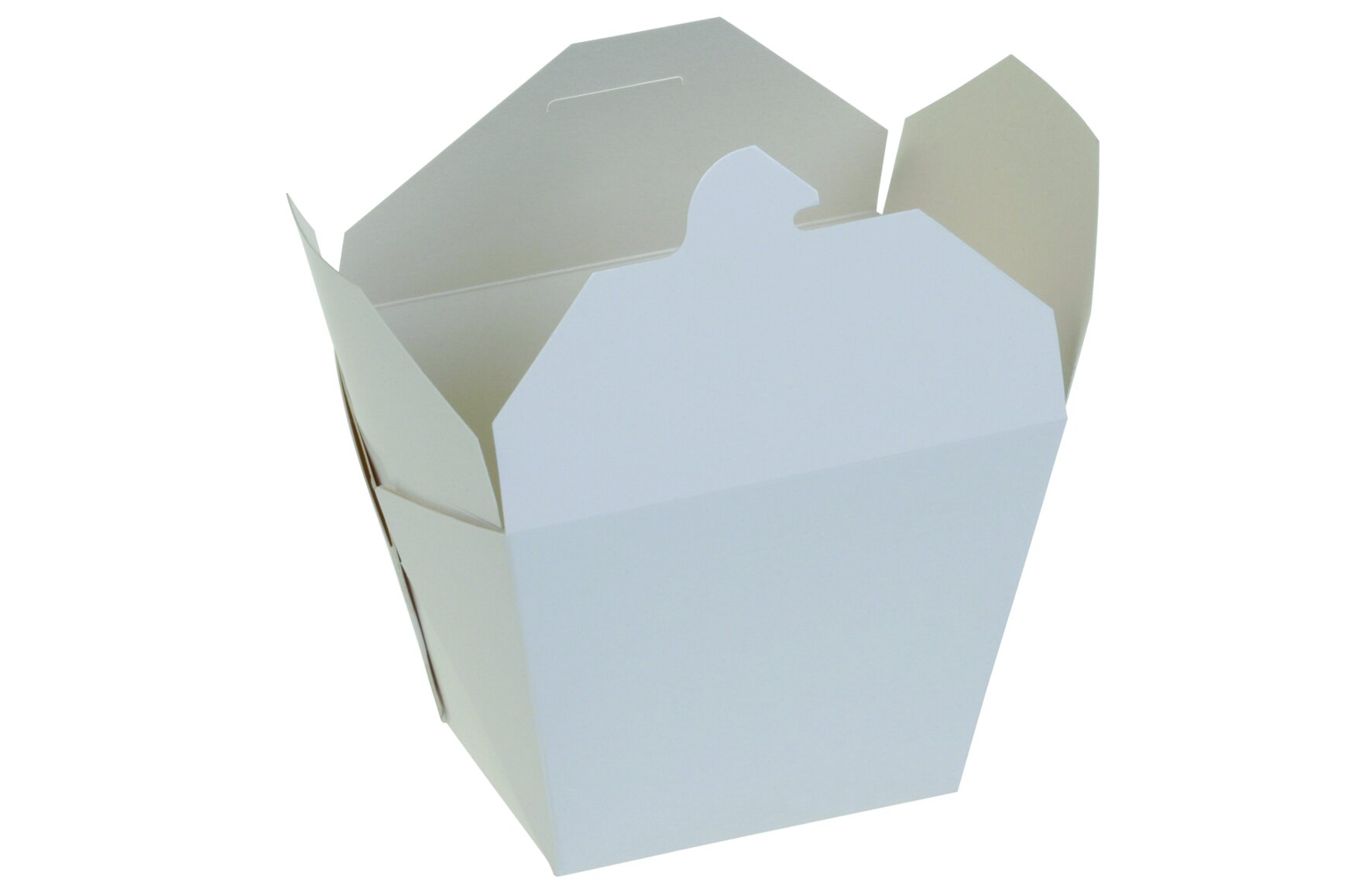 Take away Carton Box blanc, 120/85x95/65x90mm