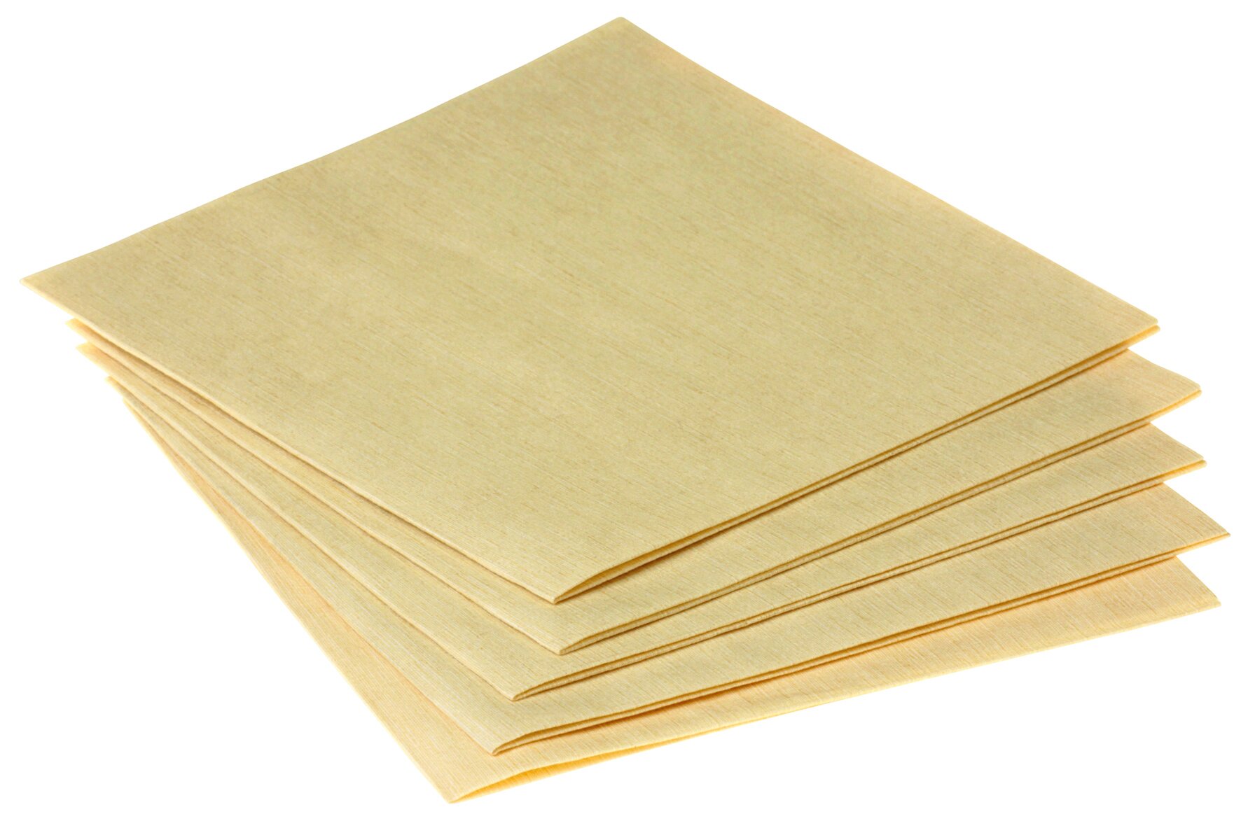 LINCOVER 40 x 40 cm, 1/4 pli champagne uni