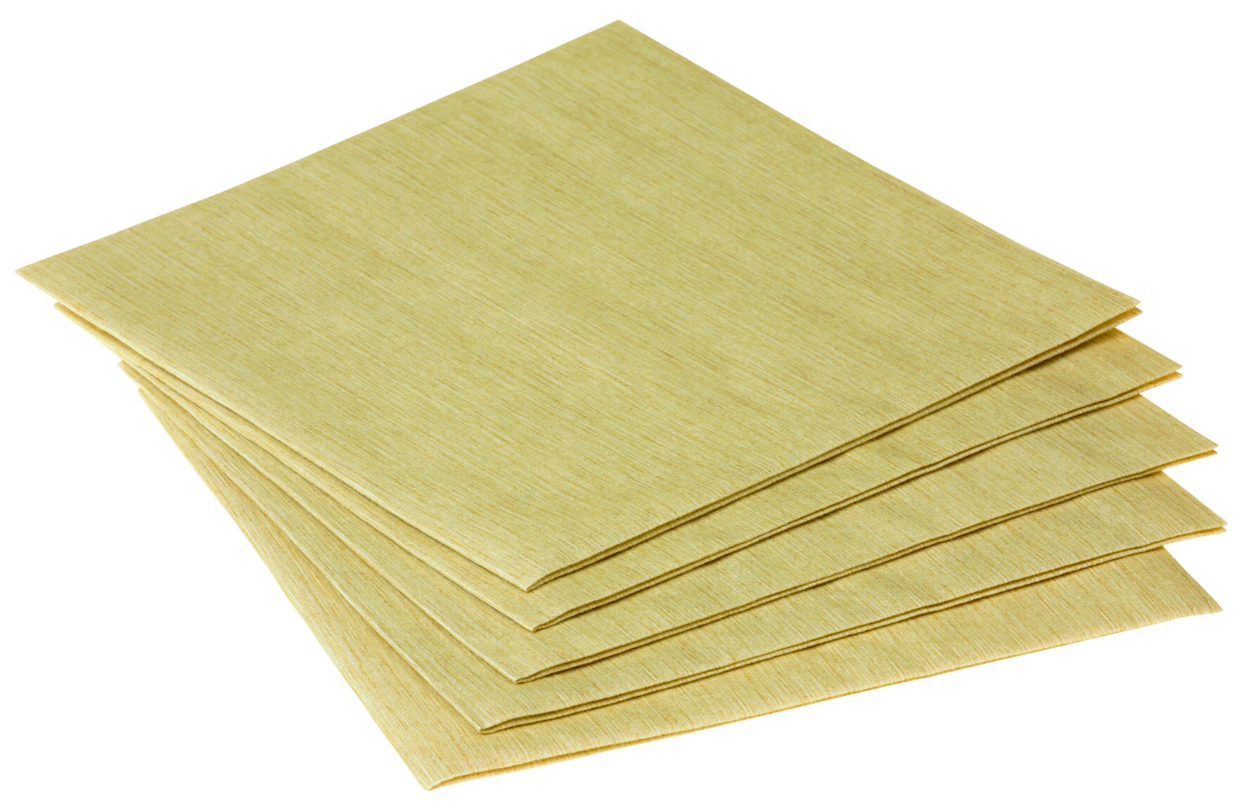 LINCOVER 40 x 40 cm, 1/4 pli champagne uni