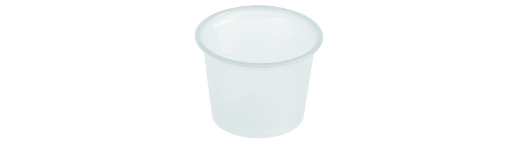 Récipient à sauce PS 30ml Ø44x32mm