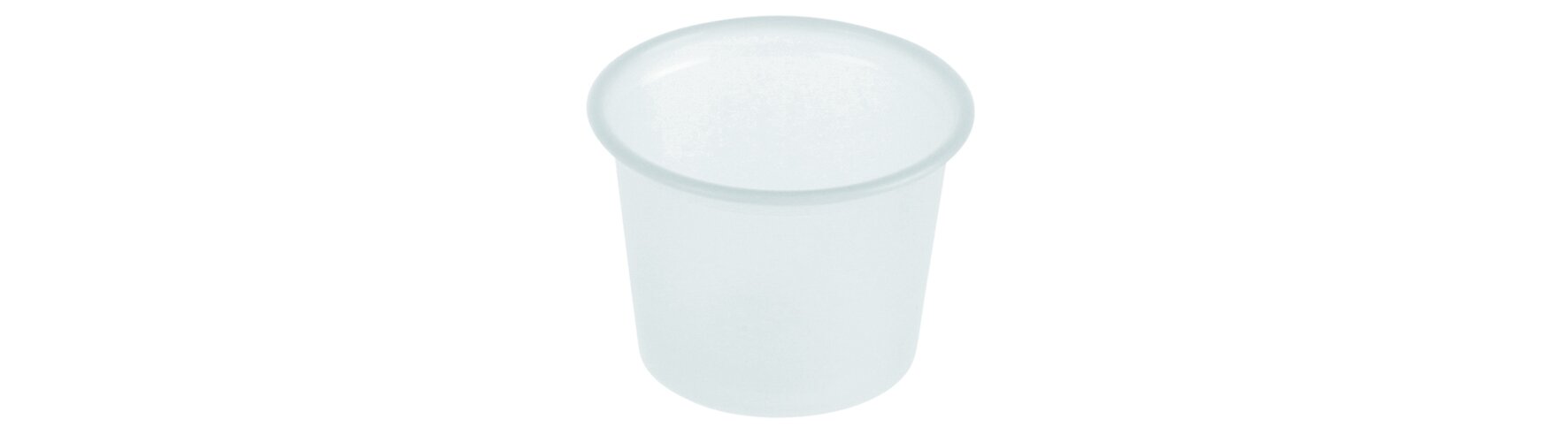 Récipient à sauce PS 30ml Ø44x32mm