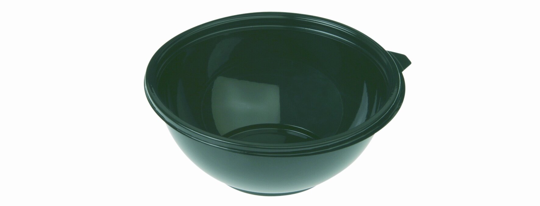 Saladier ronde 750ml noir Diam. 180 mm x 63 mm profond