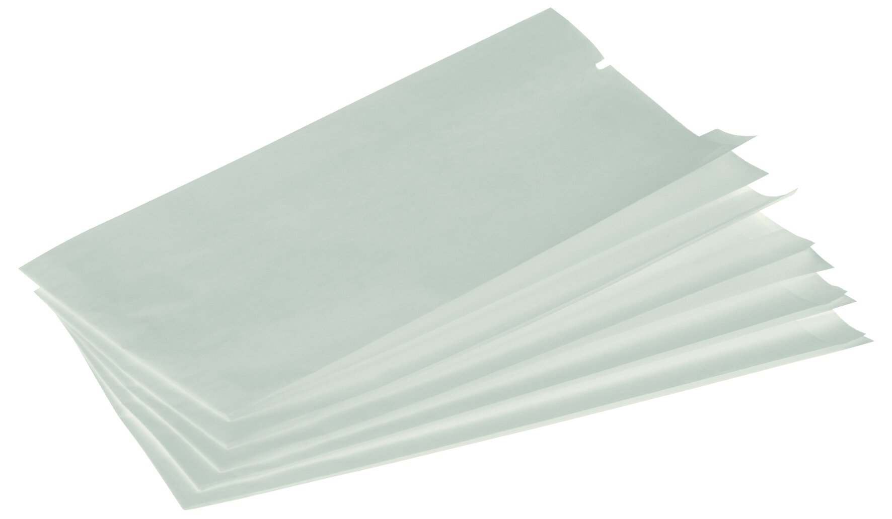 Sachet papier No 3 blanc, 50 g 17+12 x 36 cm, crt à 900