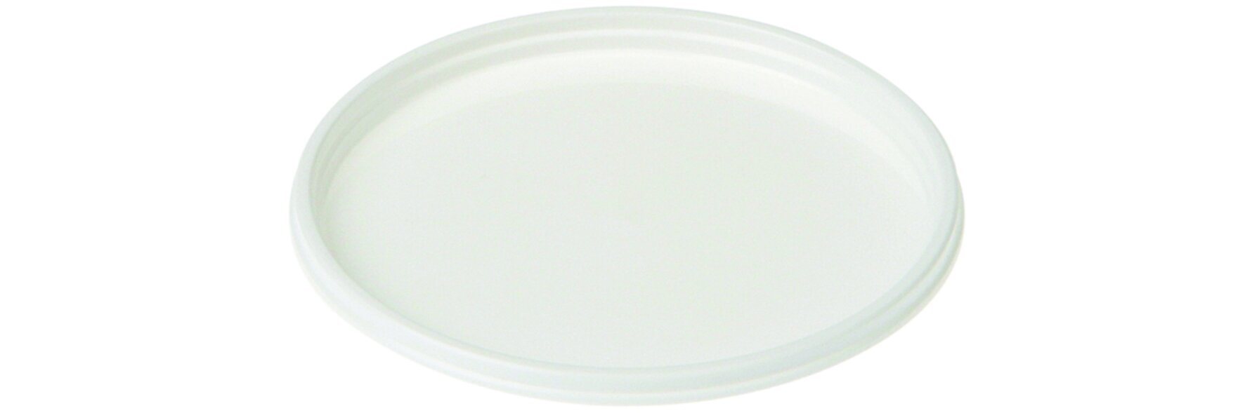 Couvercle blanc 95 mm pour gobelet traiteur