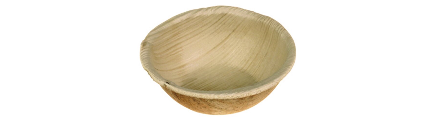 Coupelle à dip feuille de palmier 20ml, Ø60x20mm