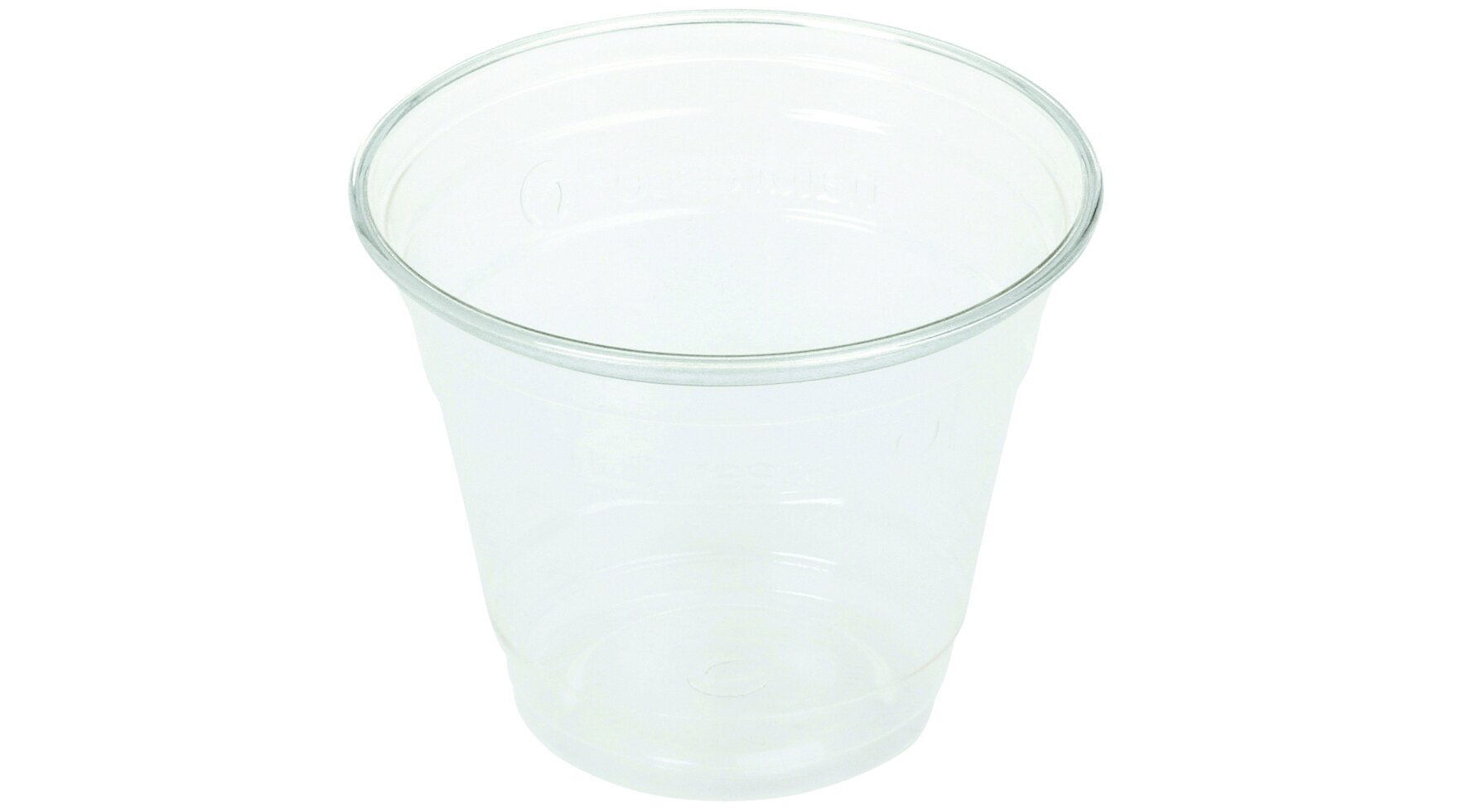 Becher naturesse PLA, transparent, rund,250 ml