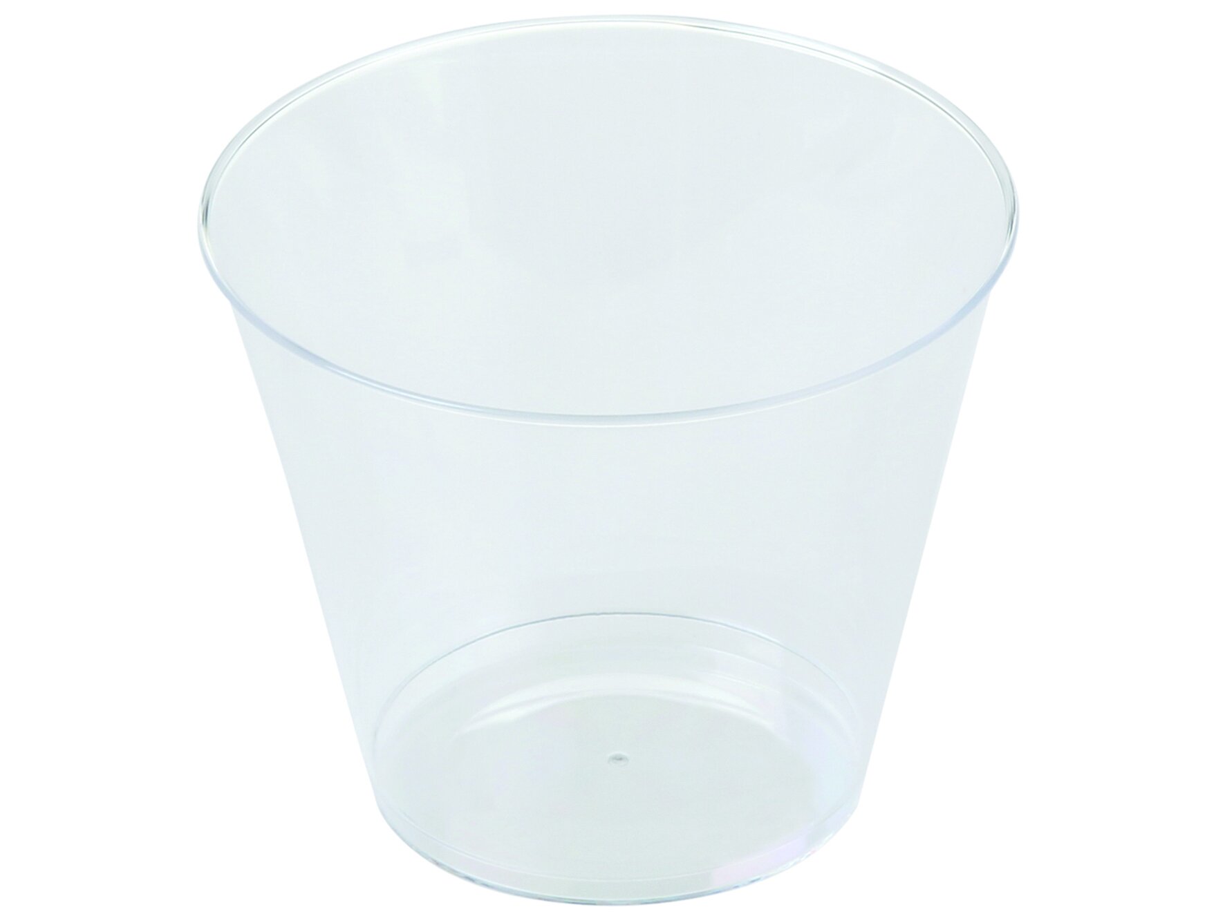 Becher designline Aton PS, transparent, 230 ml