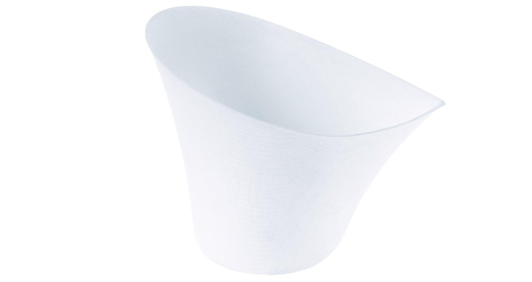 Bowl naturesse Jenny Zuckerrohr, weiß, 12 x 9 x 8 cm