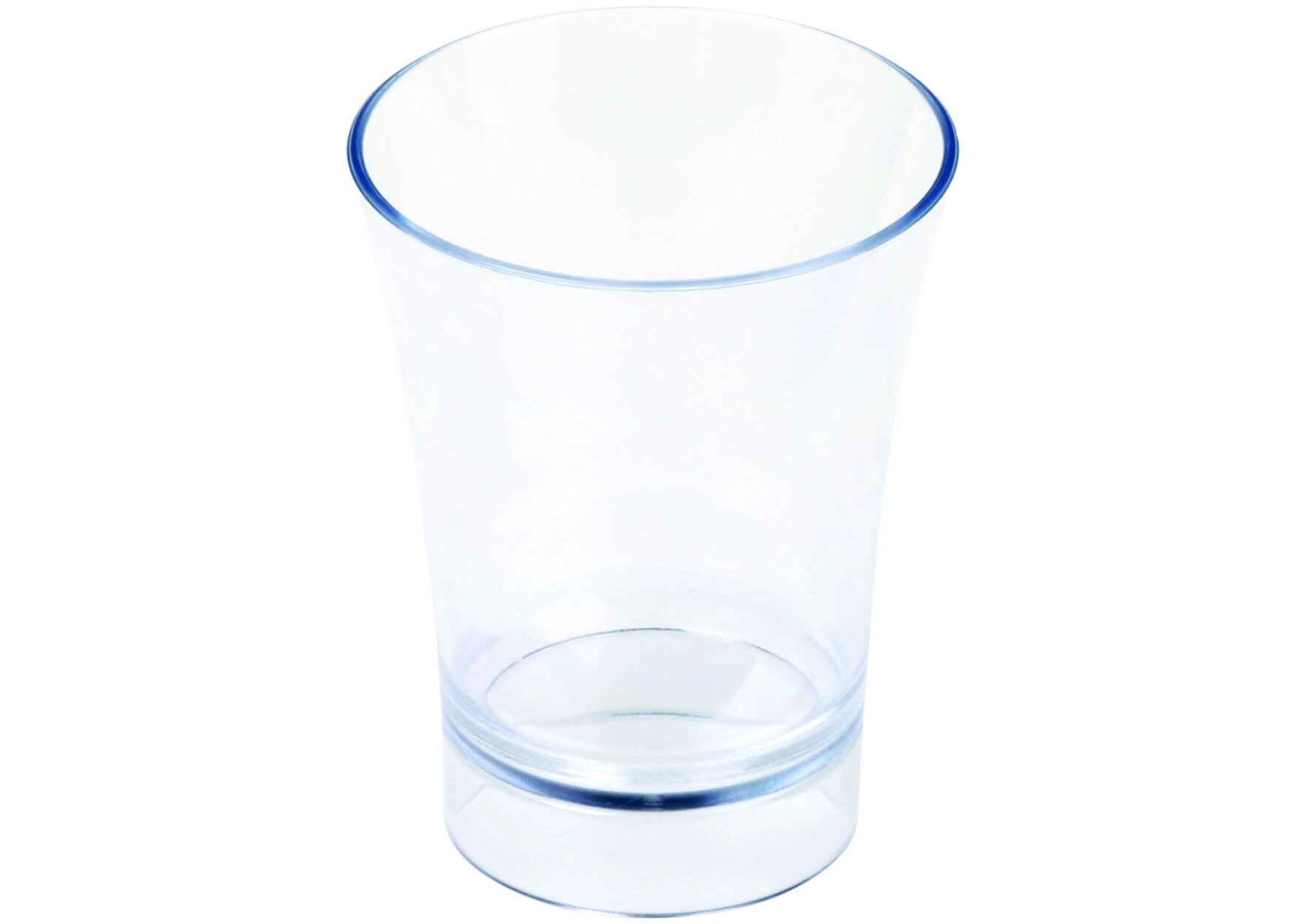 Becher designline Rond'O PS, transparent, 60 ml