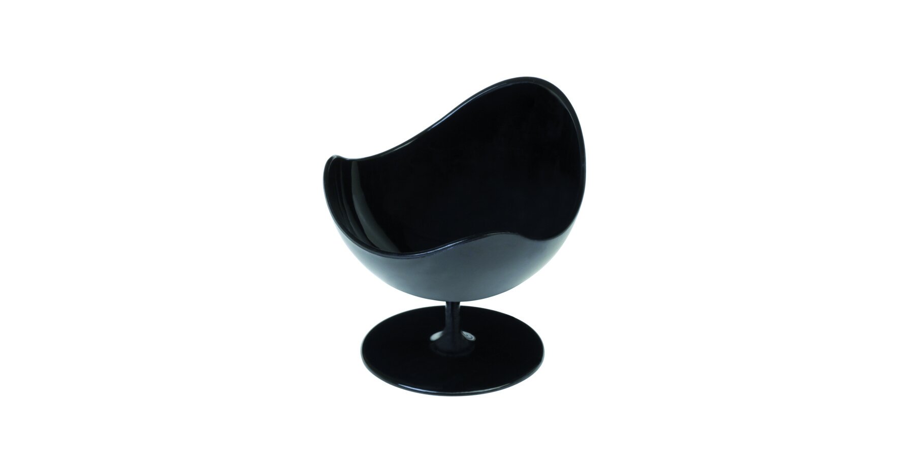 Häppchenschale designline Ball Chair Mini PS, schwarz, 20 ml