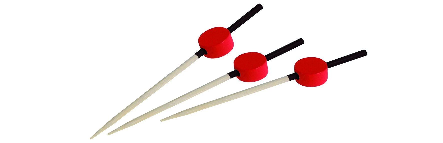 Stick Atami Bambus, rot, 9 cm