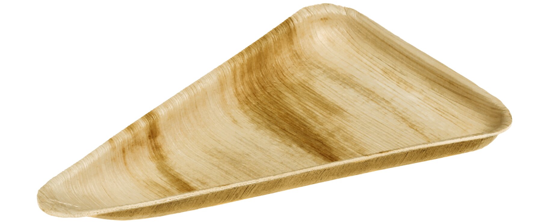 Teller natuesse Triangel Palmblatt, 24,5 x 15 x 1,8 cm