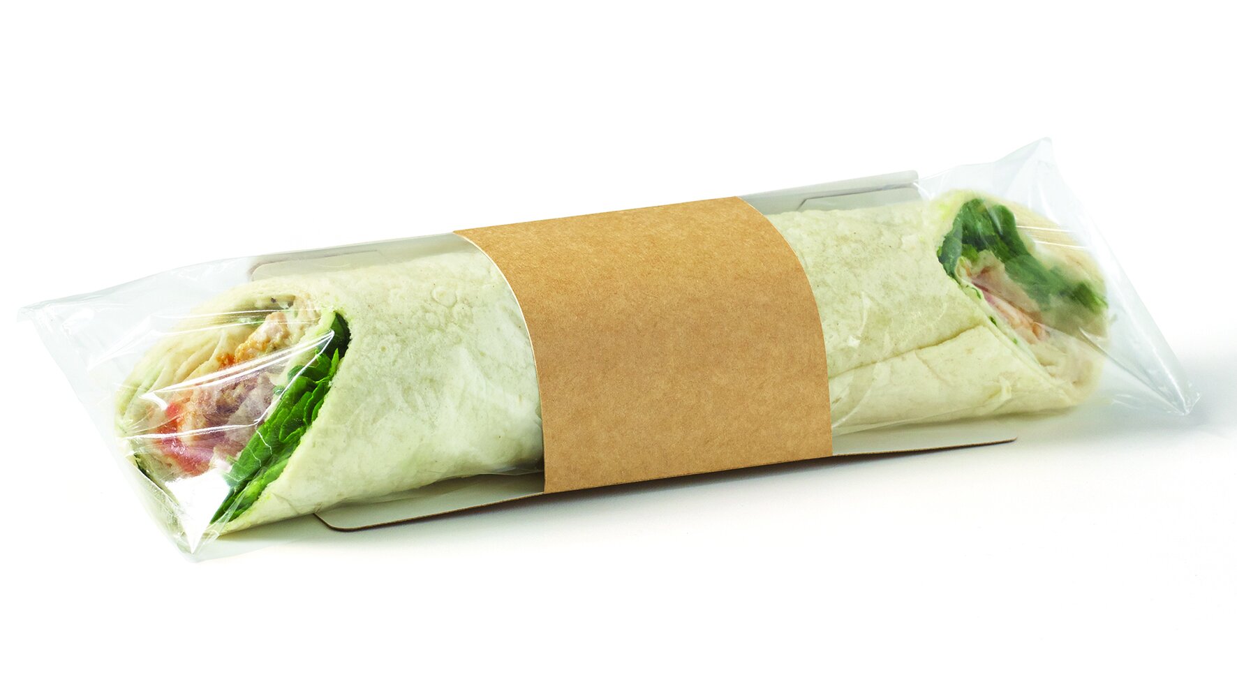 Tortilla-Verpackung mit Folie Karton / PP