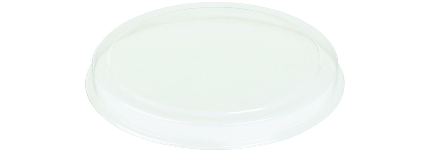 Deckel Crème brûlée designline PET, transparent, Ø 8 cm
