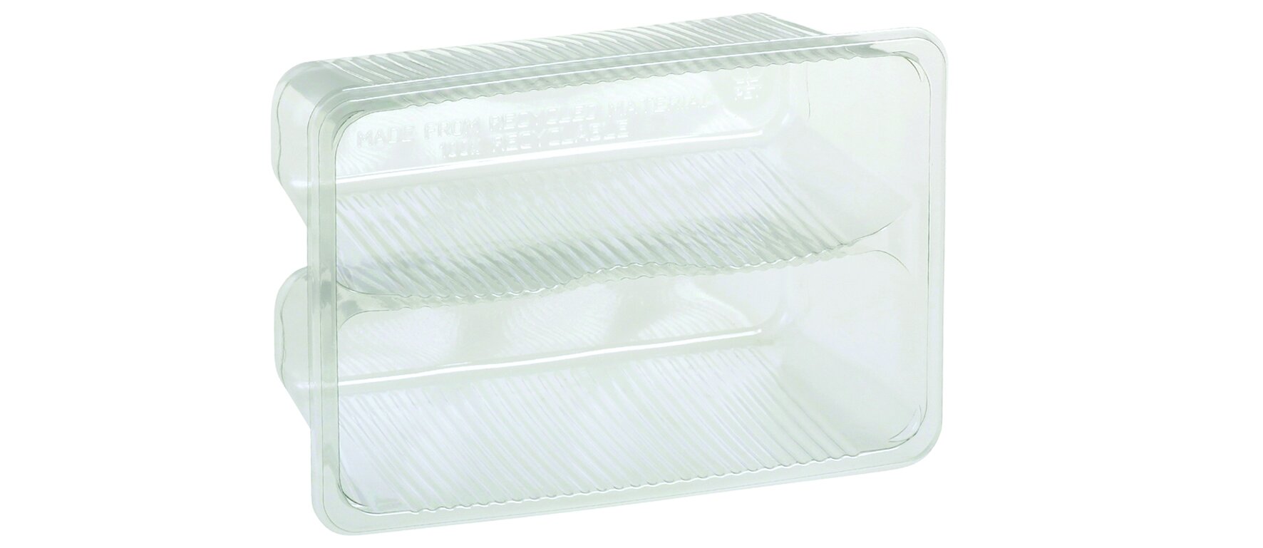 Blistereinlage suplesse rPET, transparent, 15 x 10,2 x 6,5 cm