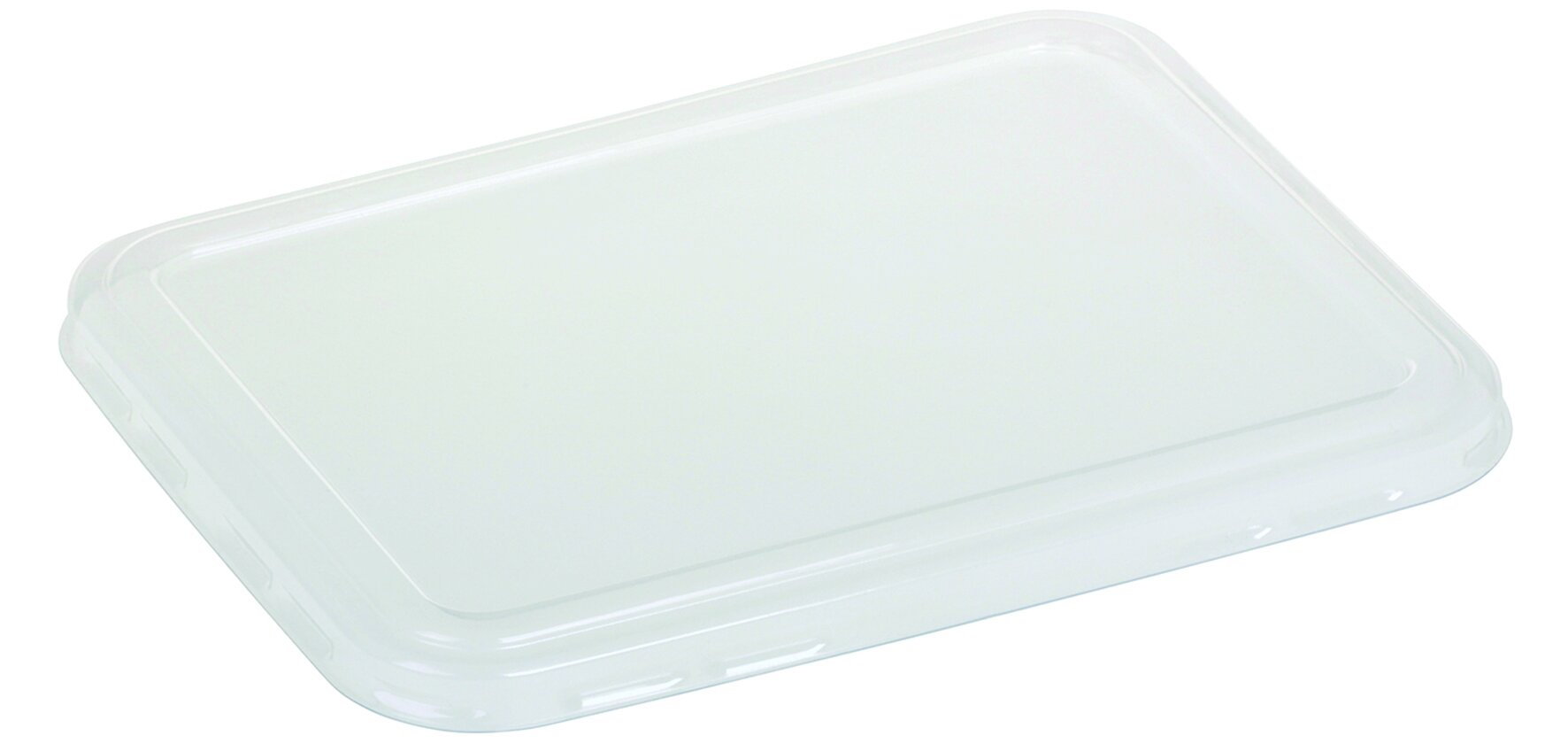 Deckel fest schließend PP, transparent, rechteckig, 23 x 18,2 cm