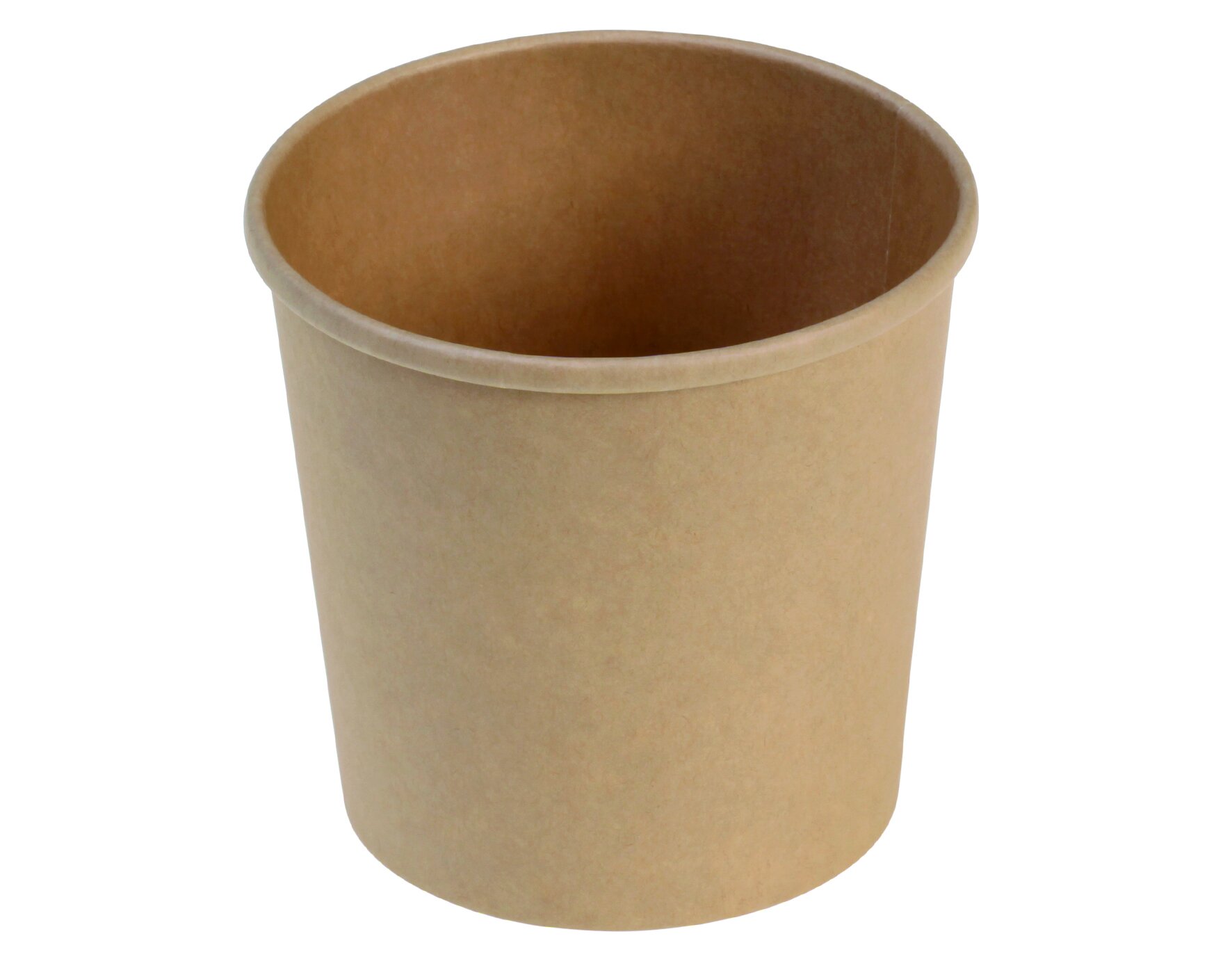 Suppenbecher suplesse Kraft-Karton/PP, braun, 780 ml