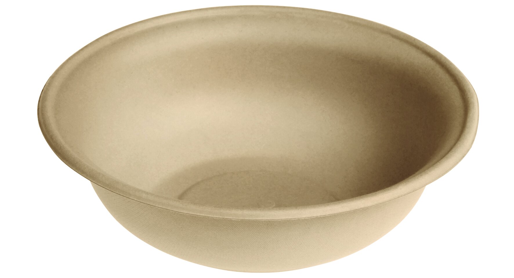 Schale mit Rand naturesse Zuckerrohr, rund, 900 ml