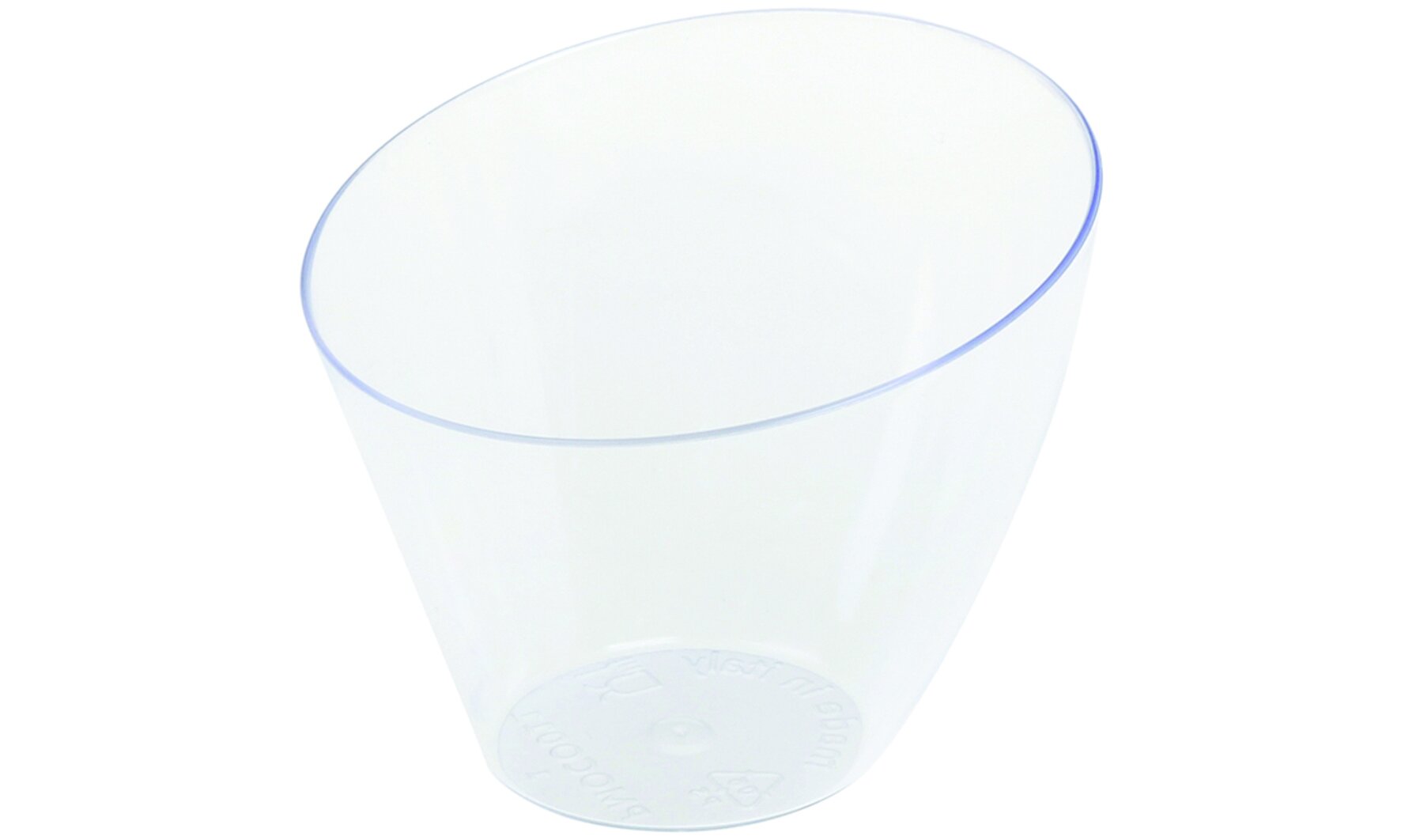 Häppchenschale designline Vela PS, transparent, 85 ml