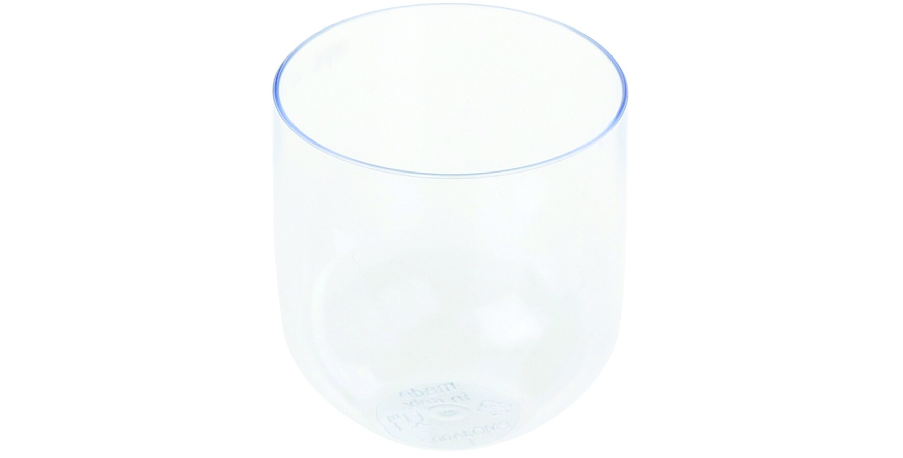 Häppchenschale designline Tulip PS, transparent, 47 ml