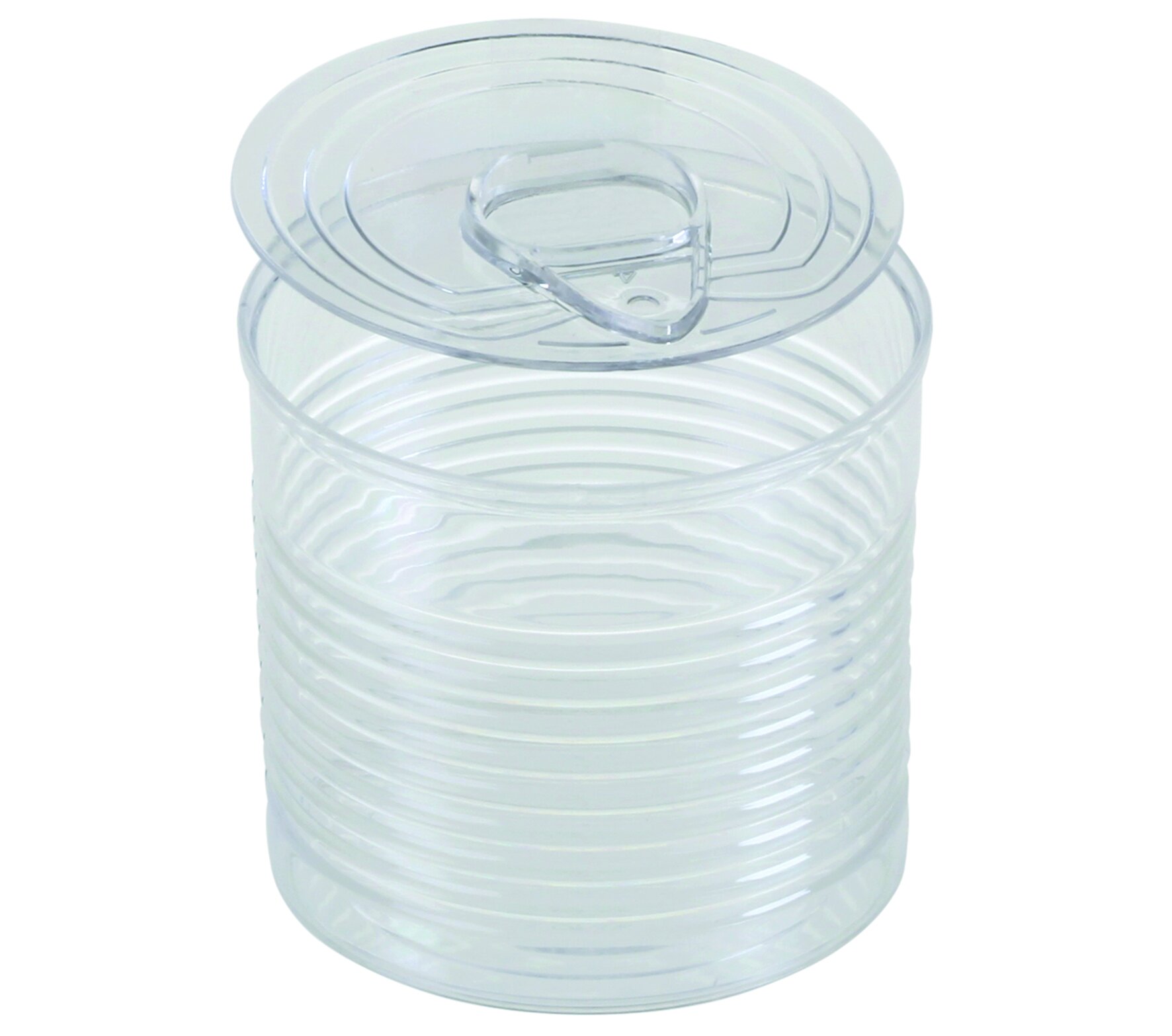 Konservendose mit Deckel designline PS, transparent, 220 ml