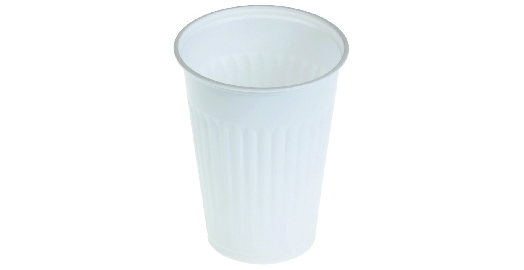 Automatenbecher naturesse CPLA, weiß, 180 ml