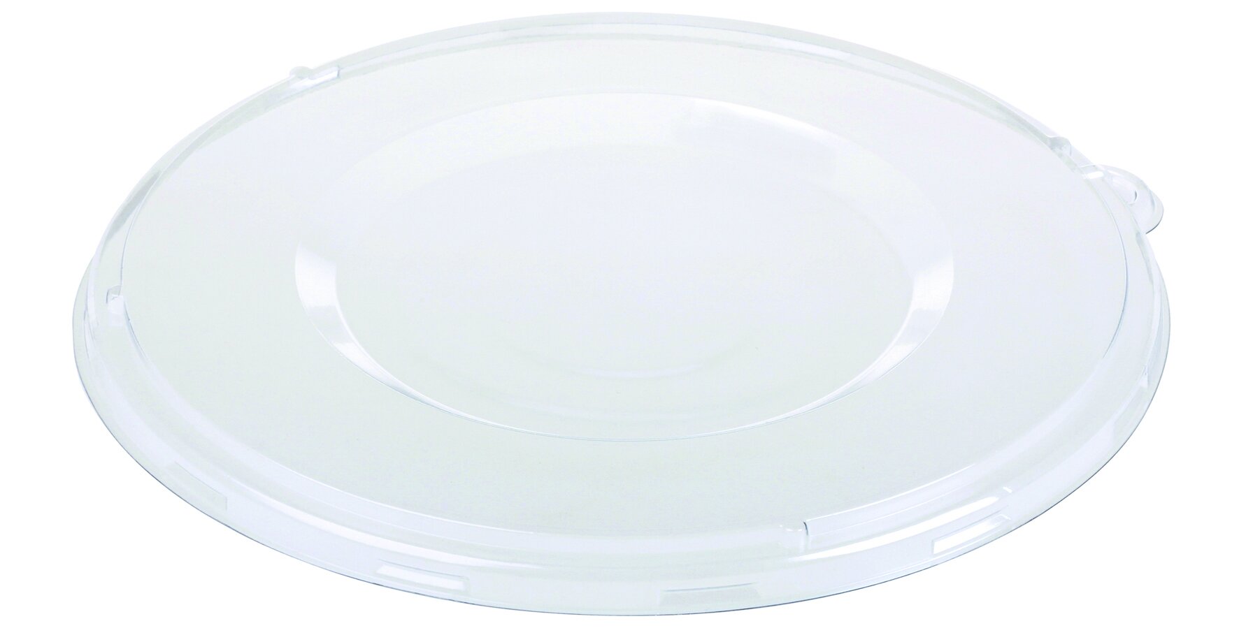 Deckel naturesse PLA, transparent, rund, antifog, Ø 20,8 cm