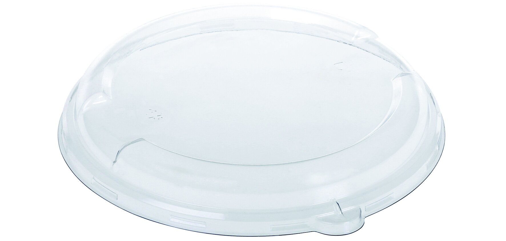 Domdeckel suplesse rPET, transparent, rund, stapelbar, Ø 19,5 cm