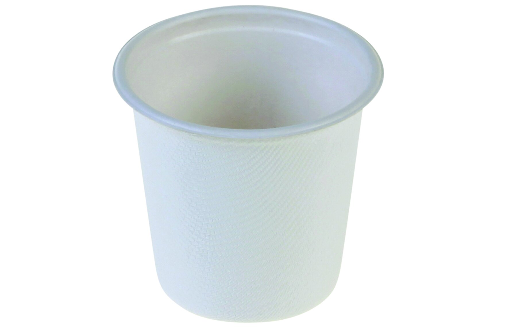 Dipschale naturesse Zuckerrohr, weiß, rund, 100 ml