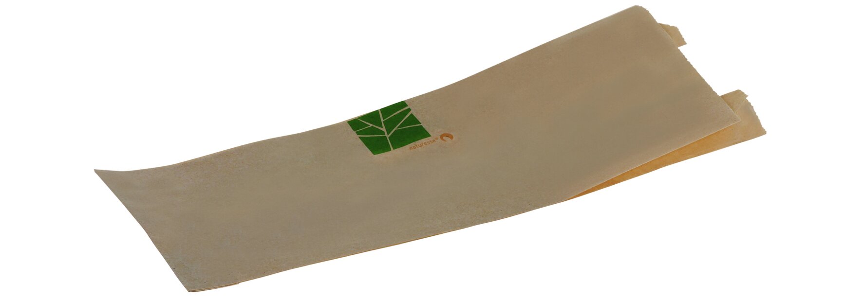 Brotbeutel naturesse PaperWise, braun, 28 x 10 cm