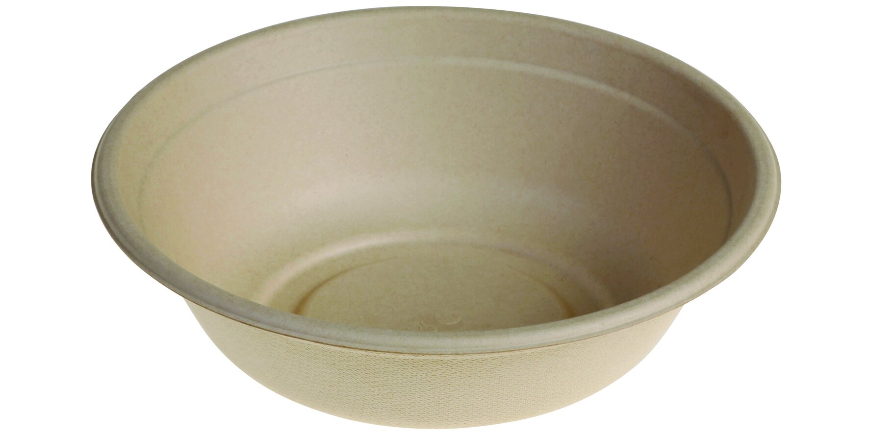Bowl mit Enstapelungsrand naturesse Zuckerrohr, beige, 20,8 x 6 cm