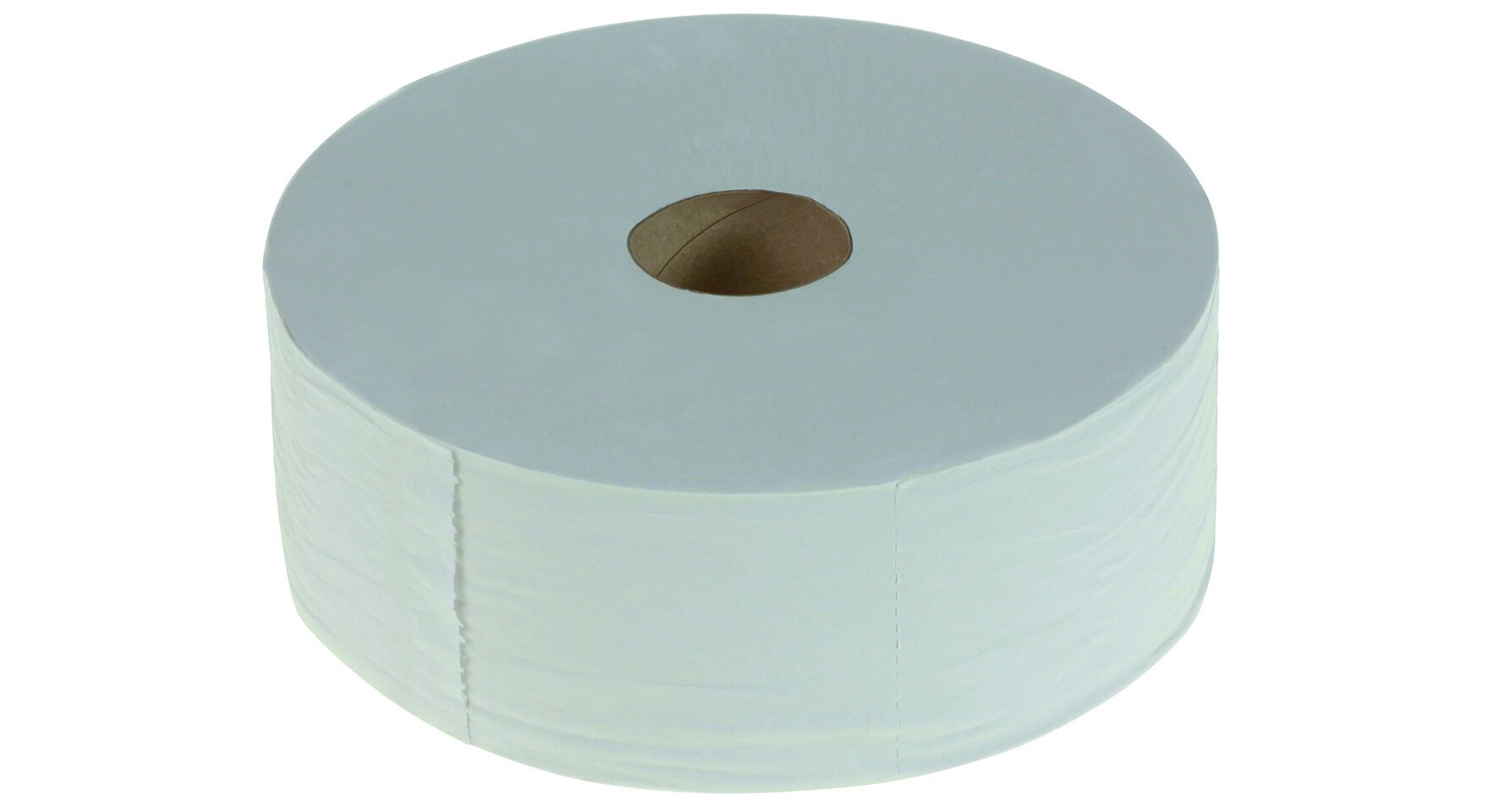 Toilettenpapier Großrolle Jumbo, weiß, 2-lagig, Ø 26 cm