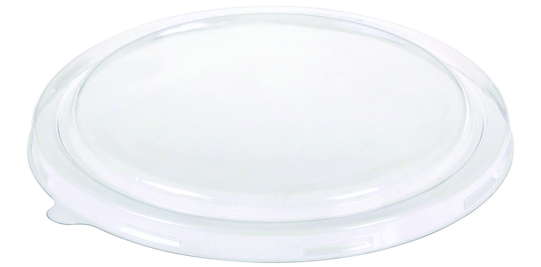 Deckel fest schließend suplesse rPET, transparent, rund, antifog,  Ø 18,5 cm
